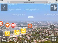 Screenshot 360 Grad Fernsehturm App klein